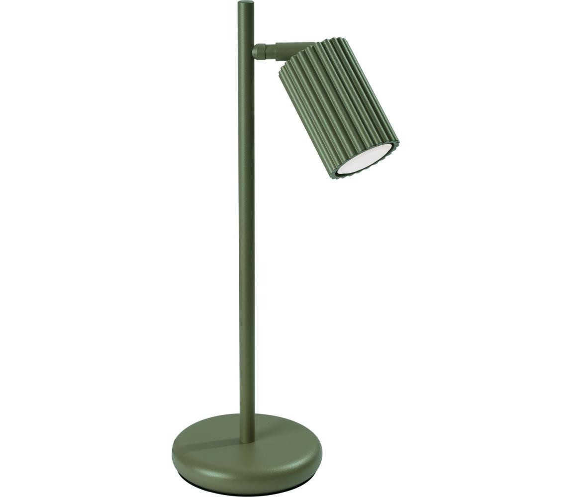 SL.1624 - Stolní lampa KARBON 1xGU10/10W/230V zelená
