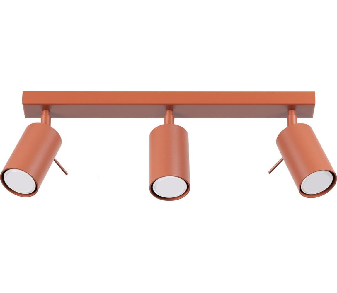 SL.1508 - Bodové svítidlo RING 3xGU10/10W/230V červená