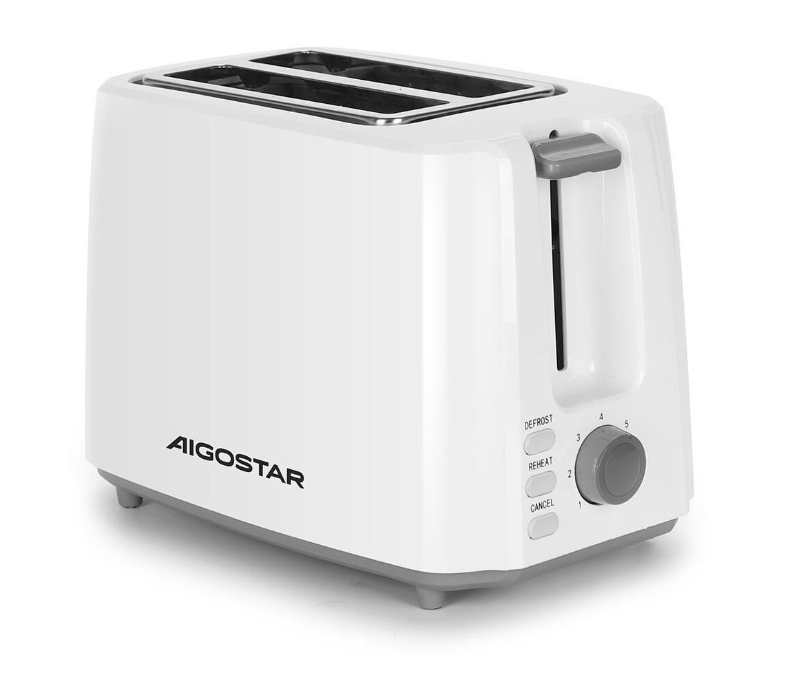 B.V.  - Topinkovač s dvěma otvory 750W/230V bílá