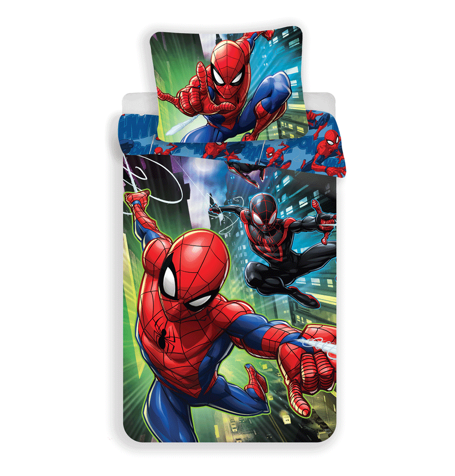 Jerry Fabrics Bavlněné povlečení 140x200 + 70x90 cm - Spider-man 05