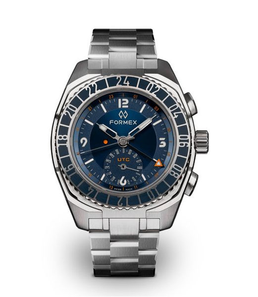 Formex Stratos UTC Automatic 41mm Blue Steel Bracelet 1101.1.6431.111