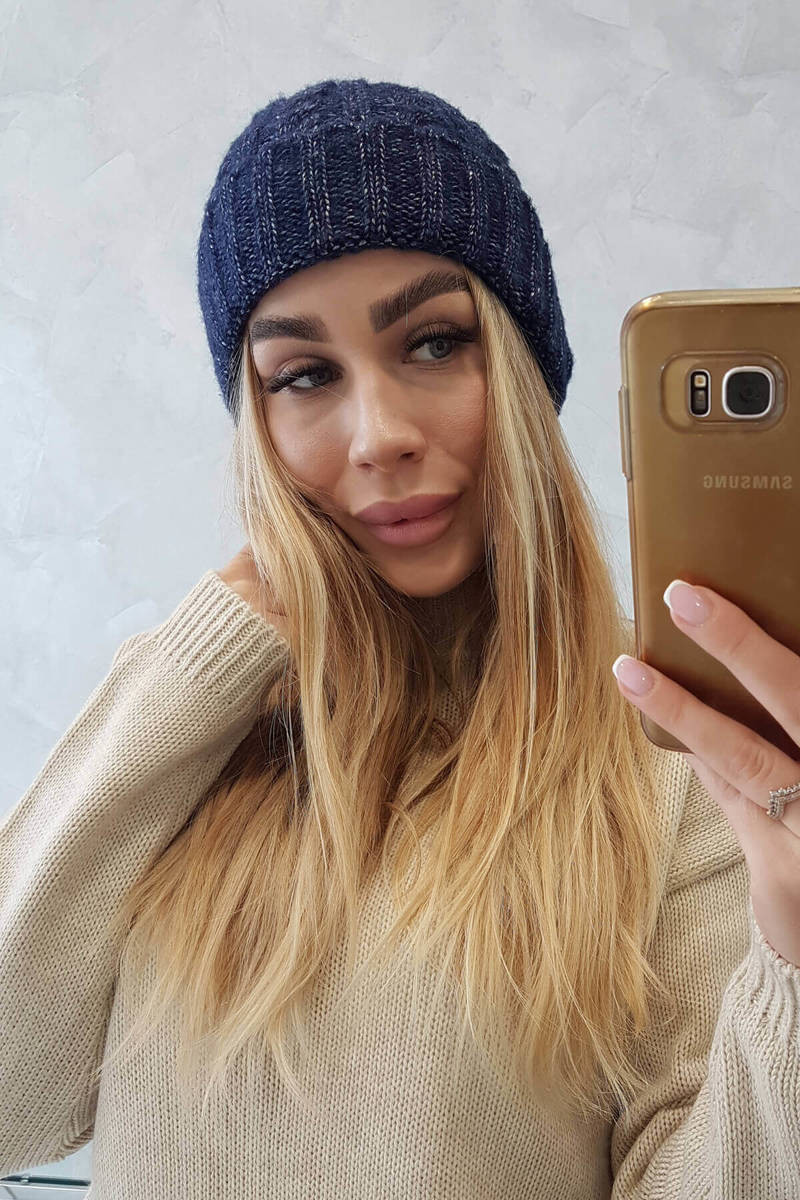 Kšiltovka se zapínáním Ariana K299 tmavě modrá