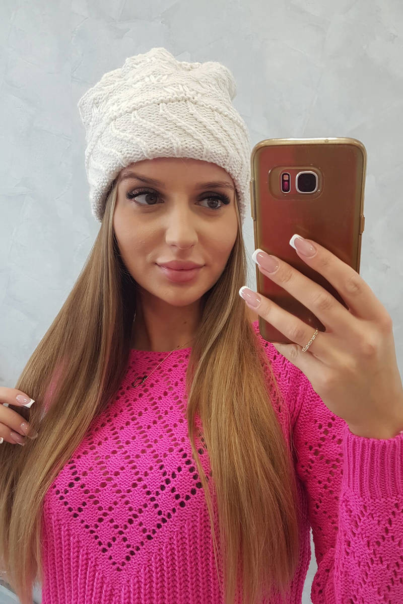 Dámská kšiltovka Dagmara K332 bílá