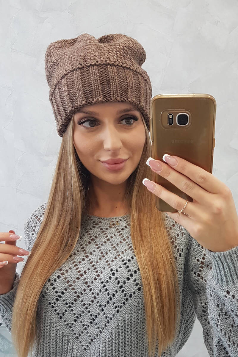 Dámská kšiltovka Danuta K331 mocca