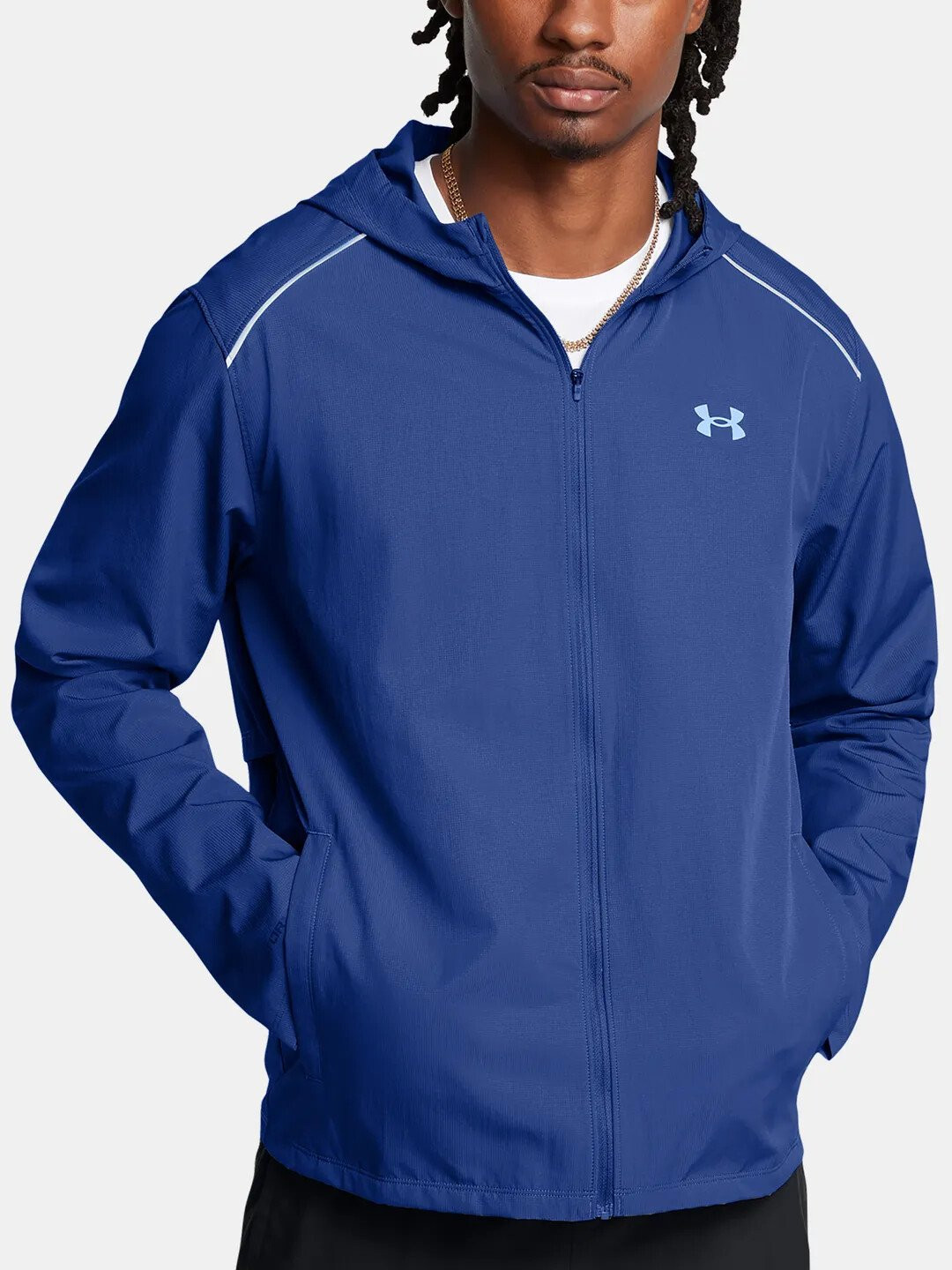 Pánská bunda Under Armour Launch Hooded Jacket