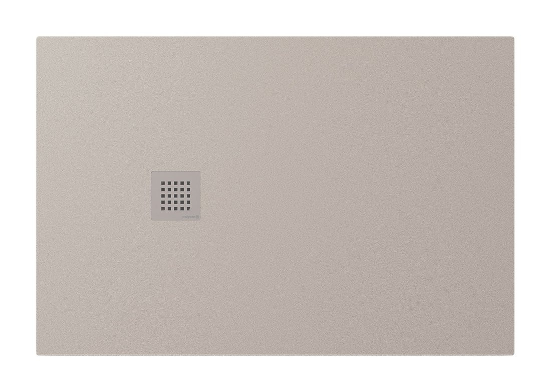 Polysan TRENECA vanička z litého mramoru s možností úpravy rozměru, 120x80cm, béžová mat
