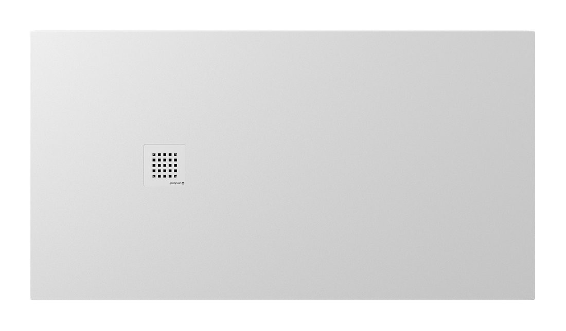 Polysan TRENECA vanička z litého mramoru s možností úpravy rozměru, 150x80cm, bílá mat