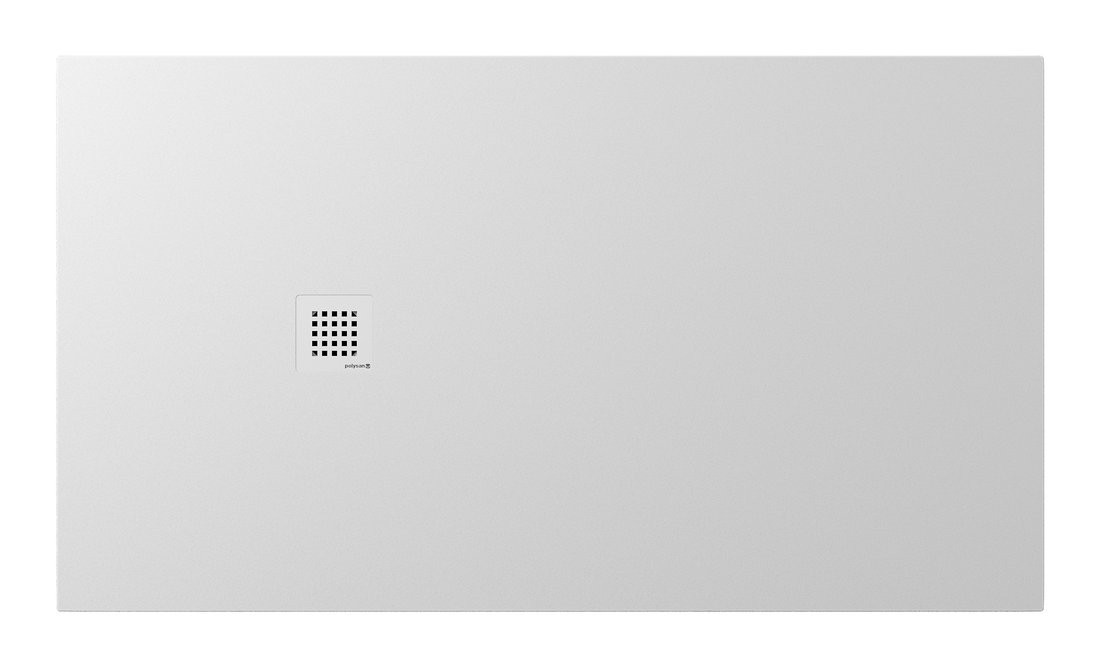 Polysan TRENECA vanička z litého mramoru s možností úpravy rozměru, 160x90cm, bílá mat