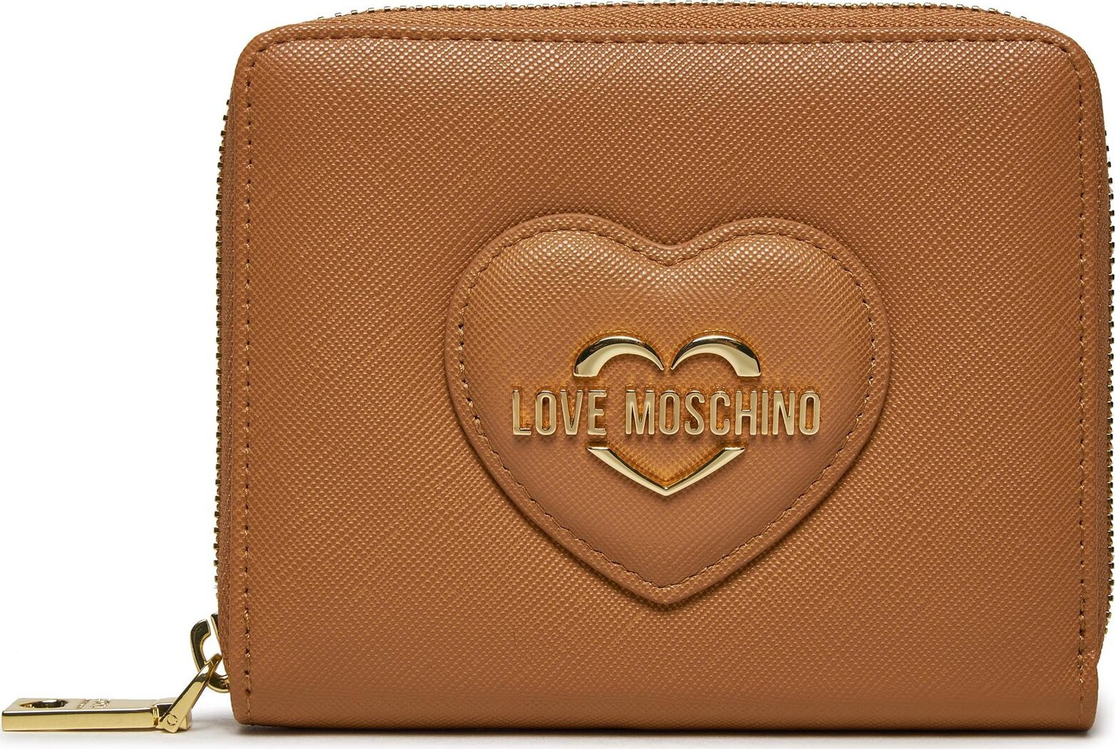 Malá dámská peněženka LOVE MOSCHINO JC5733PP0IKL0226 Hnědá