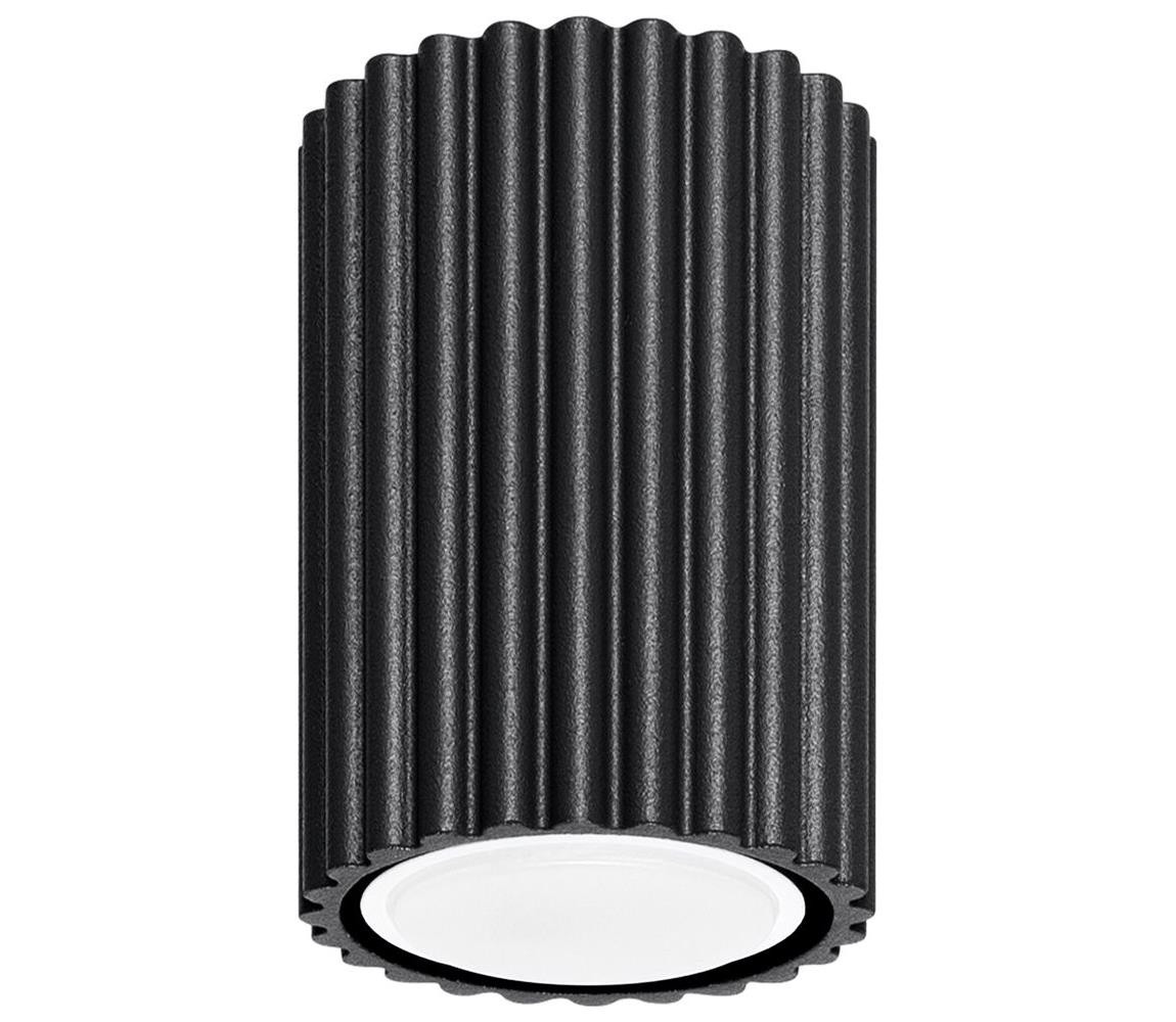 SL.1568 - Bodové svítidlo KARBON 1xGU10/10W/230V 10 cm černá