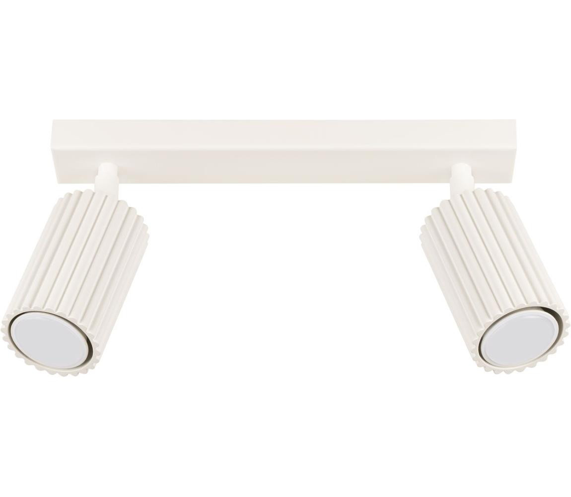 SL.1599 - Bodové svítidlo KARBON 2xGU10/10W/230V krémová