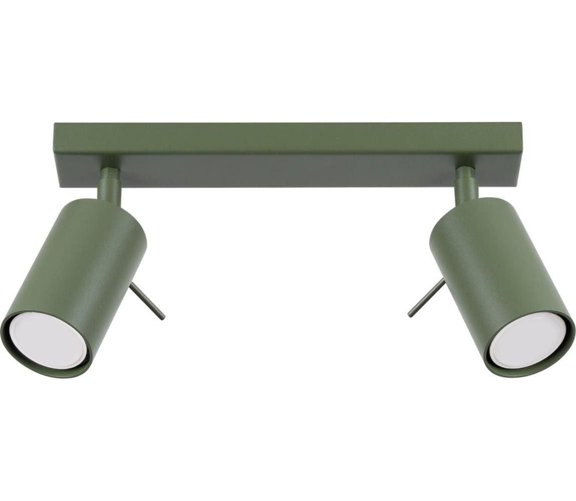 SL.1501 - Bodové svítidlo RING 2xGU10/10W/230V zelená