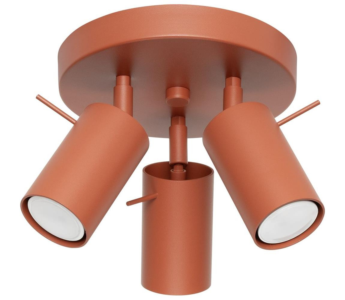 SL.1509 - Bodové svítidlo RING 3xGU10/10W/230V červená