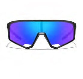 Sportovní sluneční brýle WAYE - 7 Black w Blue Multi lens Cat. 3