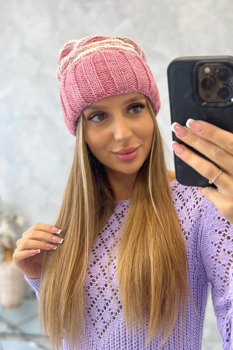 Dámská kšiltovka Feba K330 tmavě růžová