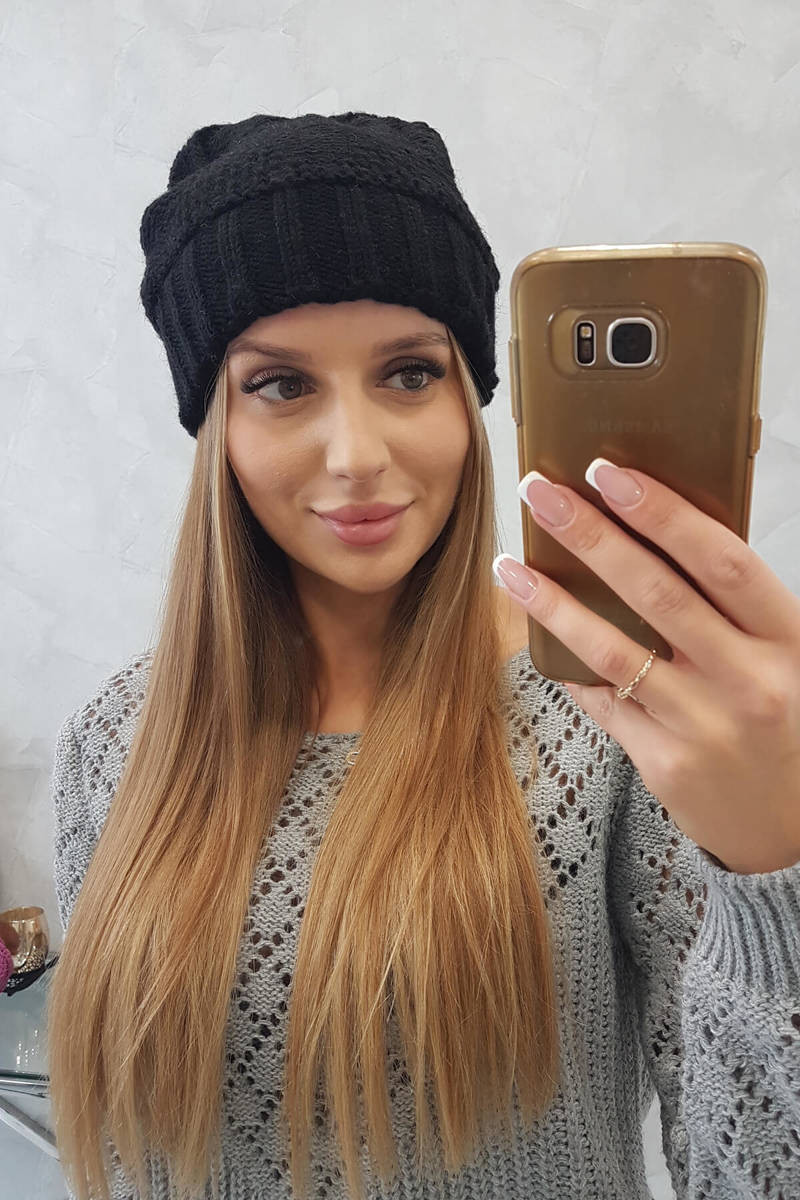 Dámská kšiltovka Danuta K331 černá