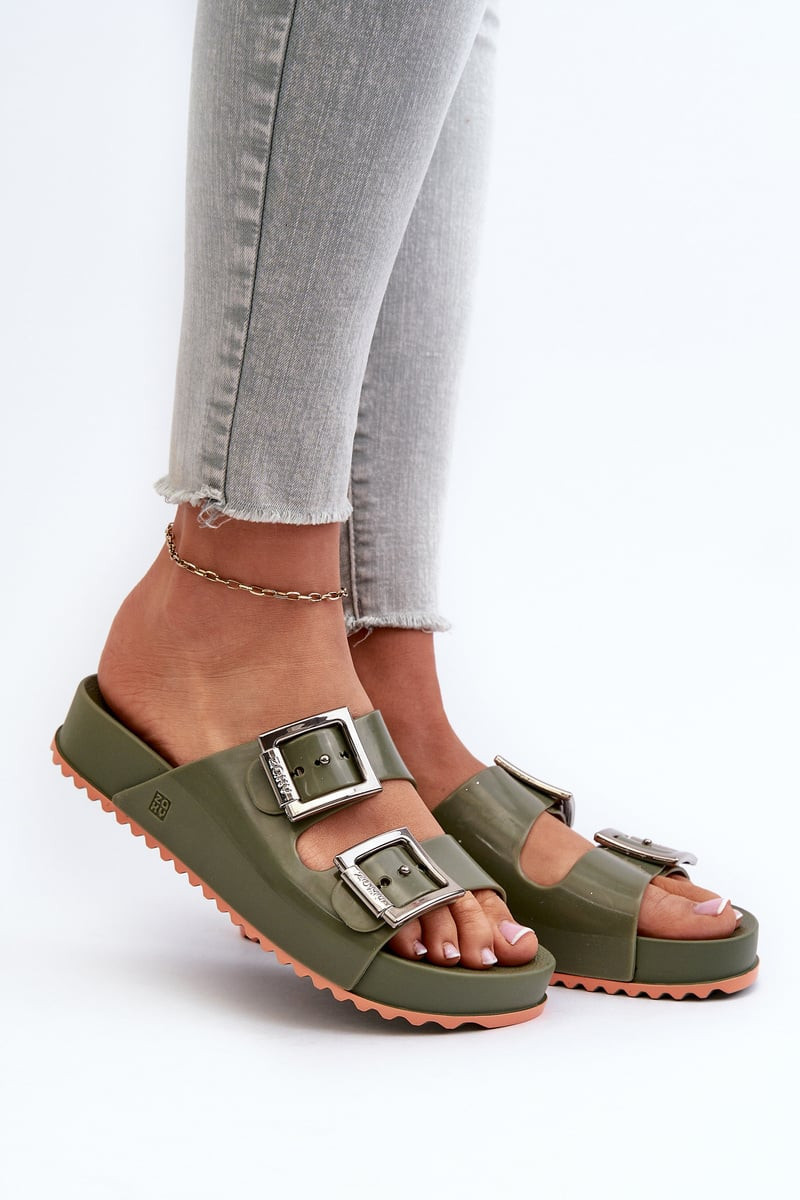 Dámské Žabky Hladké ZAXY