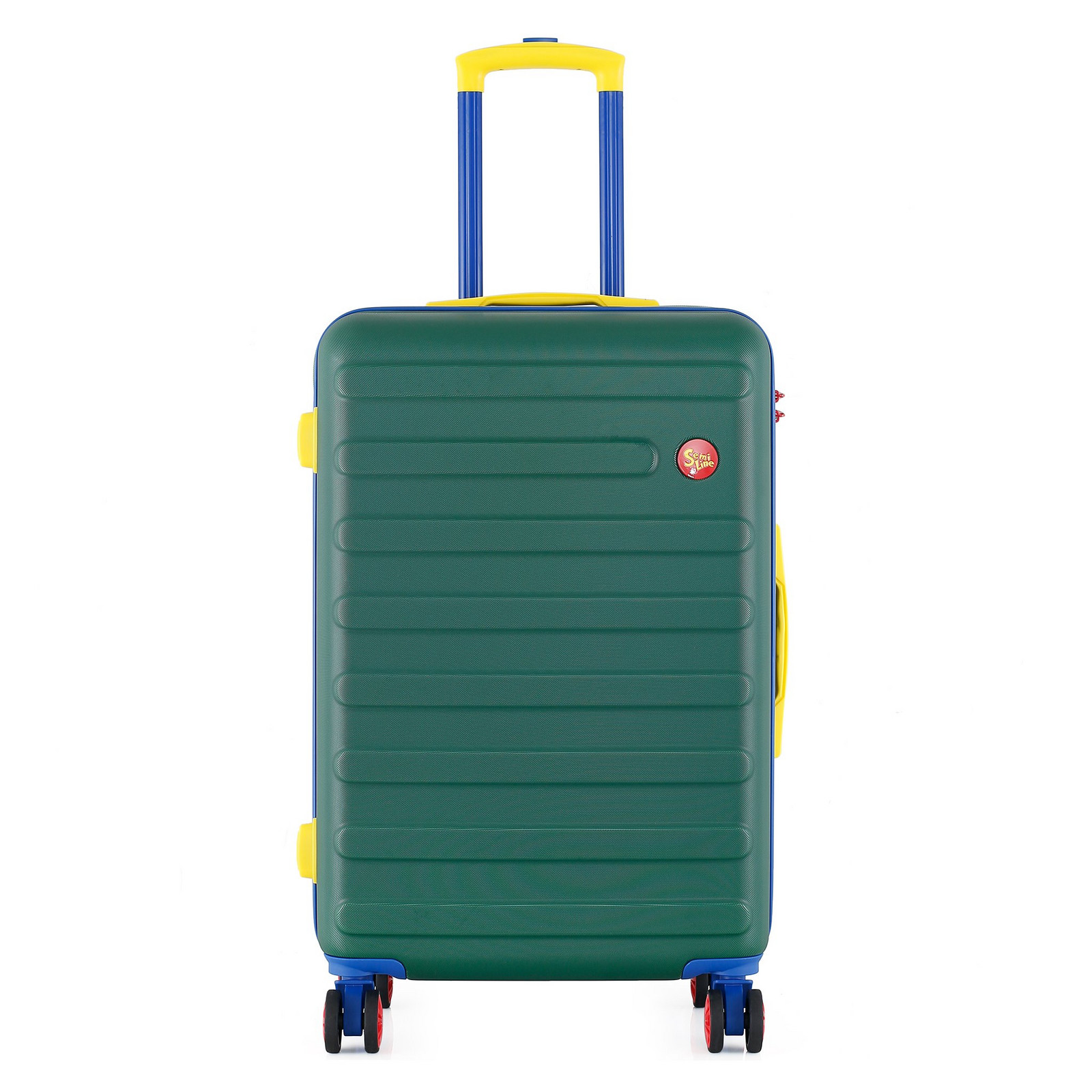 Semiline Unisex's ABS Suitcase T5846-2  24 Inches