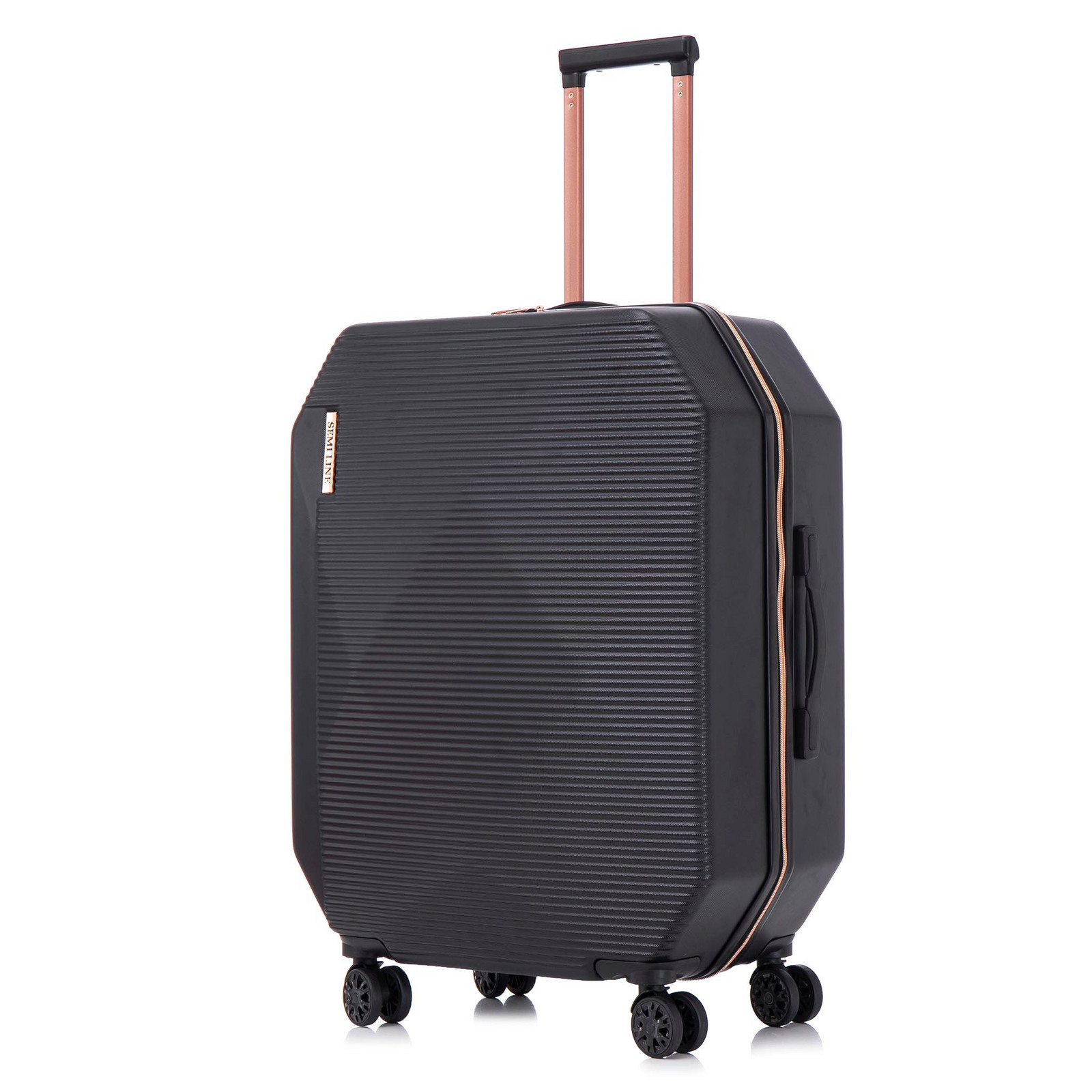 Semiline Unisex's ABS Suitcase T5821-5  28 Inches