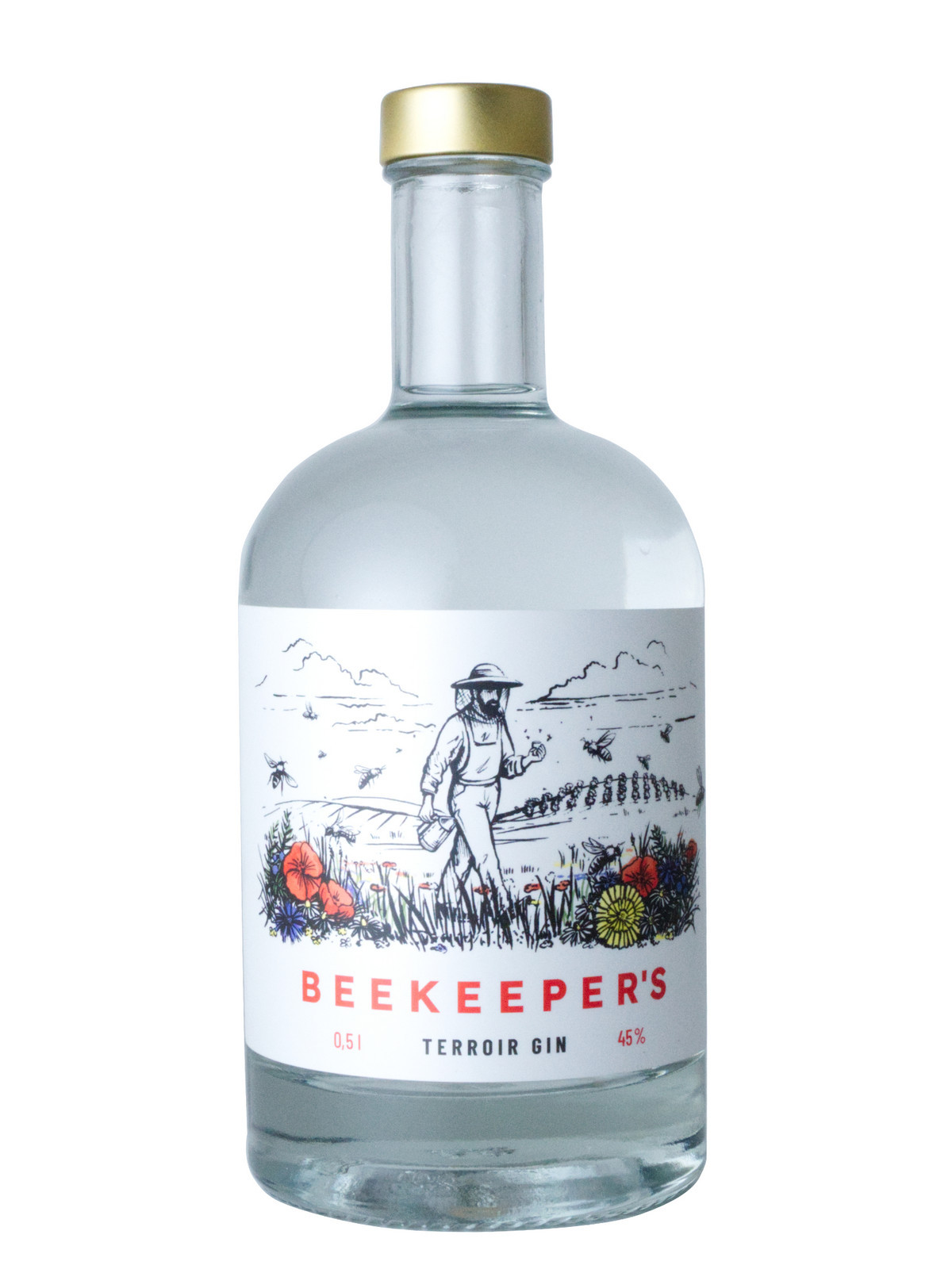 Beekeeper's Terroir gin 45% 0,5l