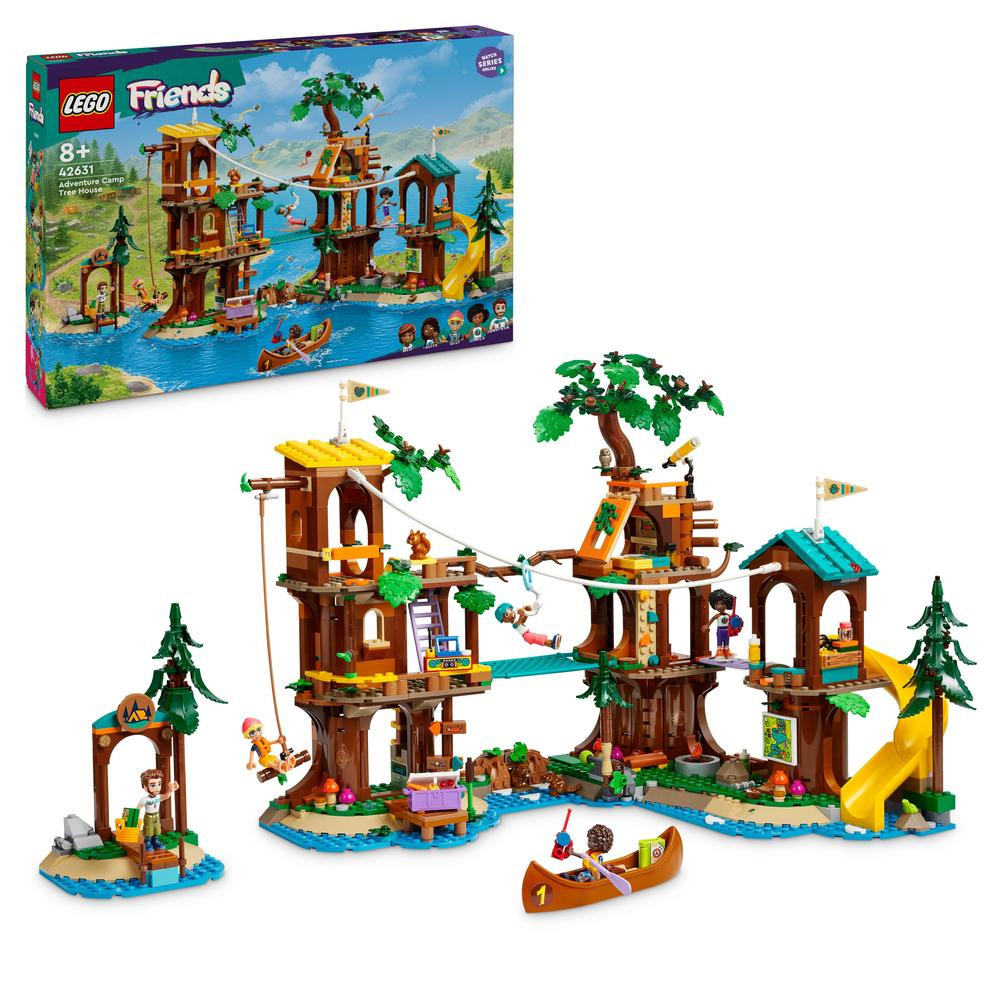 LEGO Poškozené - LEGO® Dobrodružný tábor – dům na stromě 42631