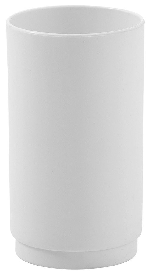 Gedy SHARON sklenka na postavení, bílá