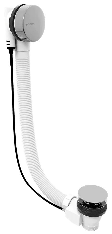 Polysan Vanová souprava, bovden, délka 600mm, zátka 72mm, chrom