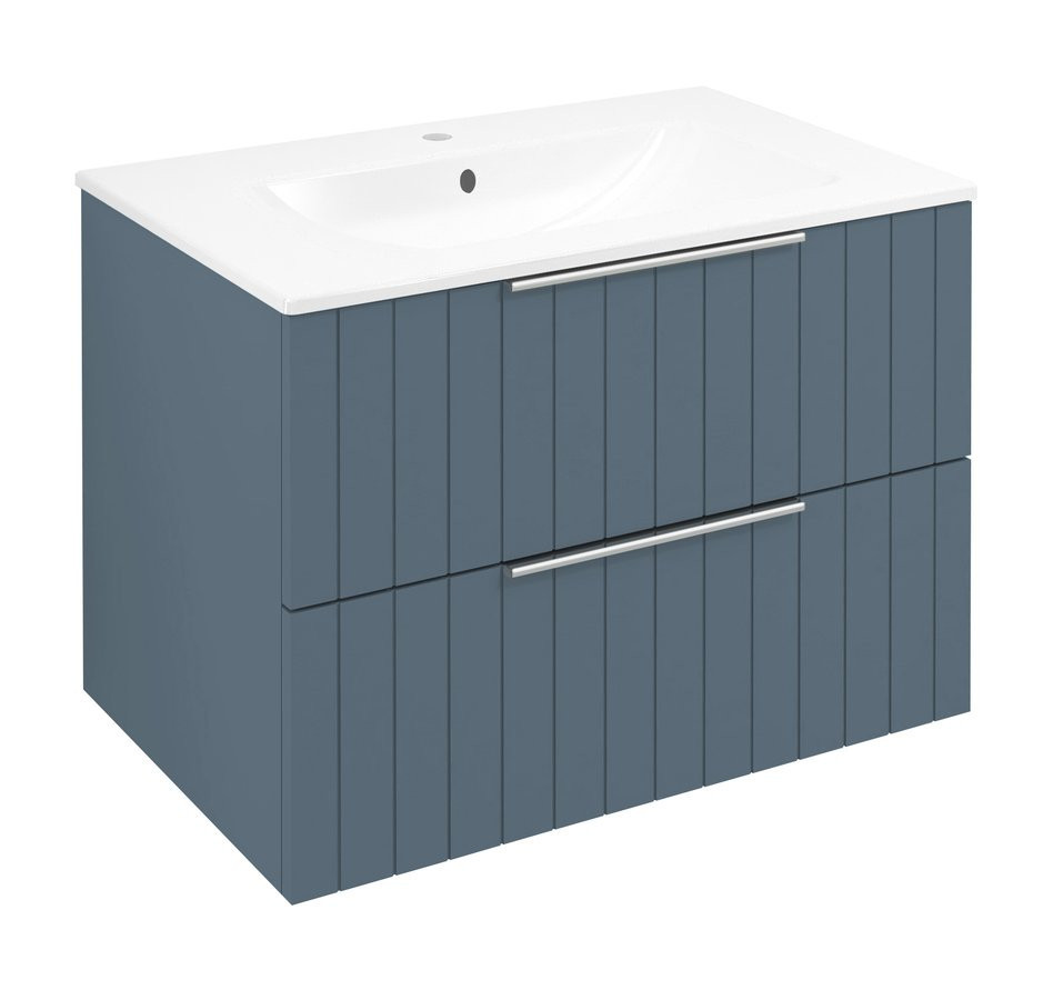 Sapho CIRASA umyvadlová skříňka 69,8x52x46cm, siena strip