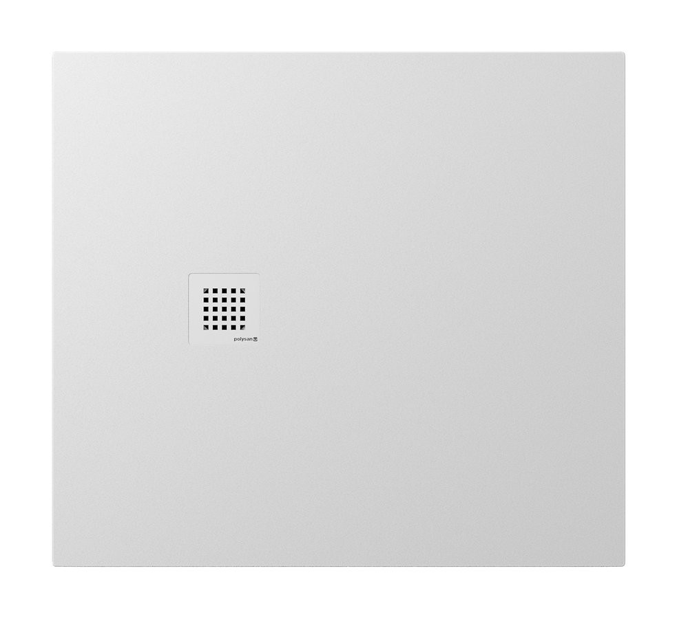Polysan TRENECA vanička z litého mramoru s možností úpravy rozměru, 100x90cm, bílá mat