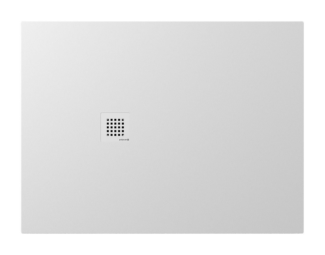 Polysan TRENECA vanička z litého mramoru s možností úpravy rozměru, 120x90cm, bílá mat