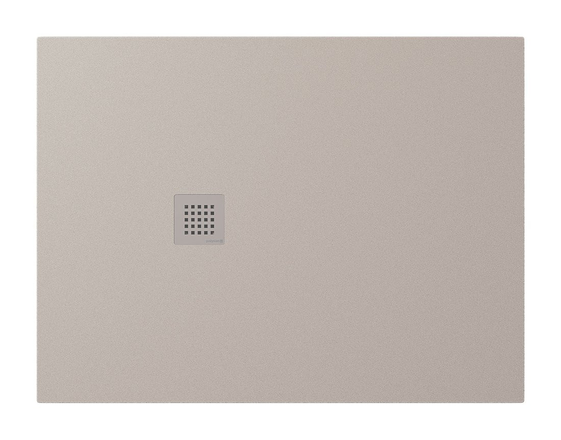 Polysan TRENECA vanička z litého mramoru s možností úpravy rozměru, 120x90cm, béžová mat
