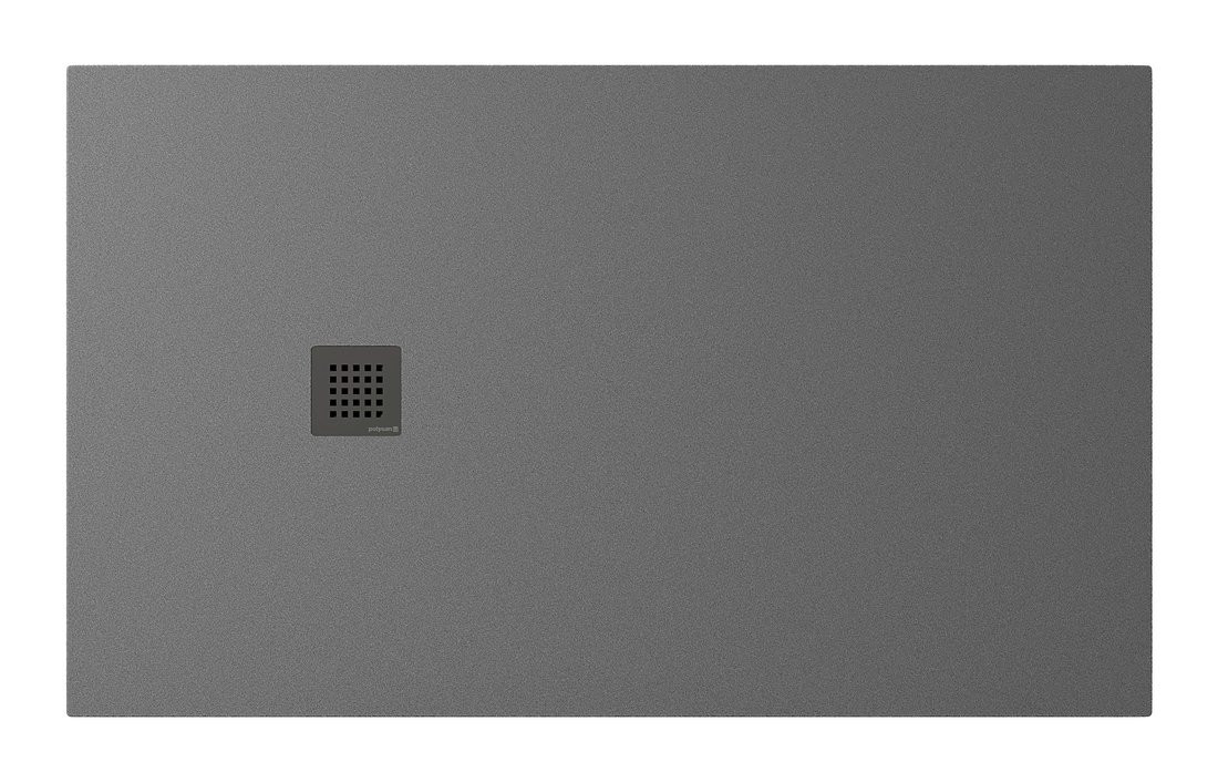 Polysan TRENECA vanička z litého mramoru s možností úpravy rozměru, 150x90cm, šedá mat