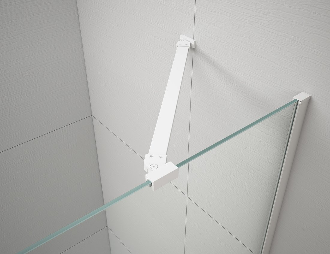 Polysan FISA stěnový profil a vzpěra, bílá mat