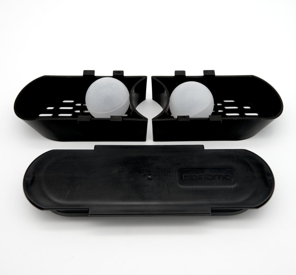 Polysan Sada dílů pro plastový žlab (víko, těsnění, koule, sítka)