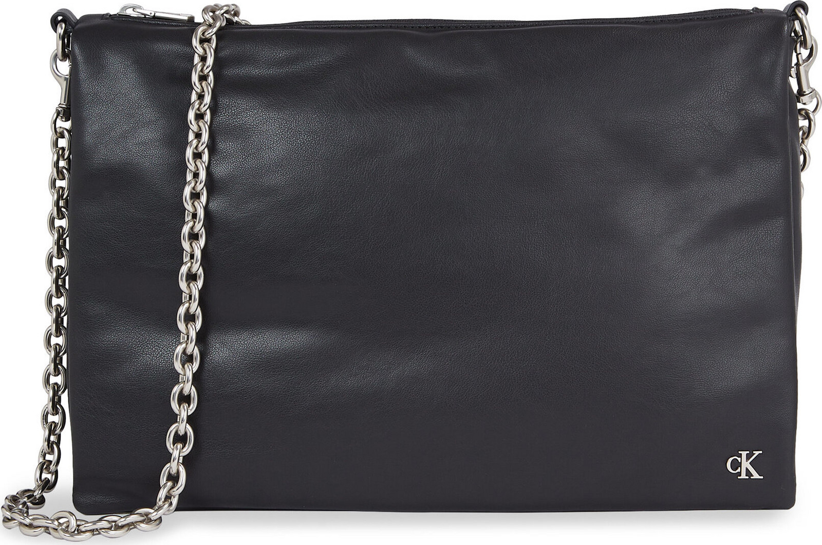 Kabelka Calvin Klein Jeans Micro Mono Chain Shoulder Bag33 K60K611950 Černá