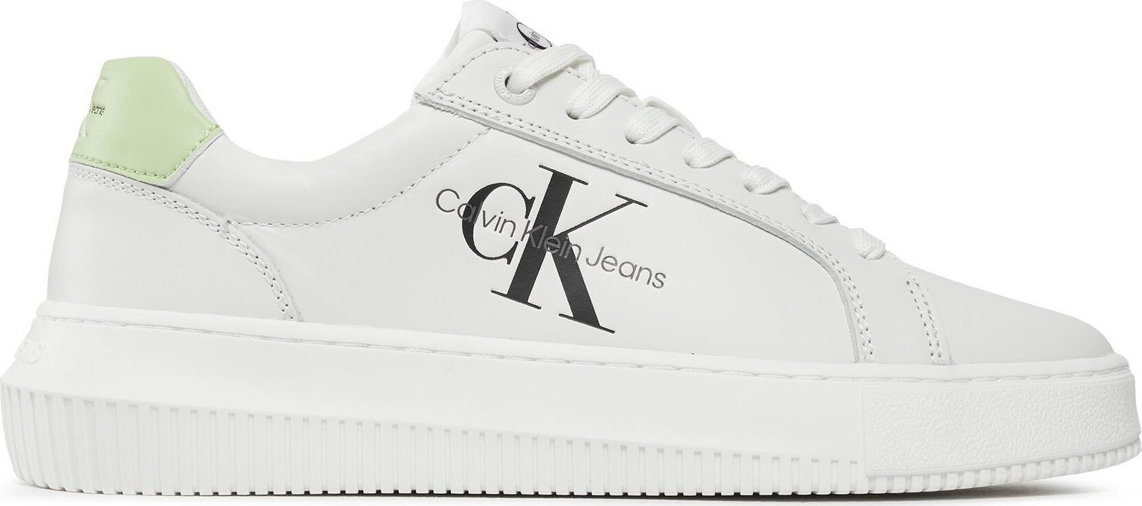 Sneakersy Calvin Klein Jeans Chunky Cupsole Laceup Mon Lth Wn YW0YW00823 Černá