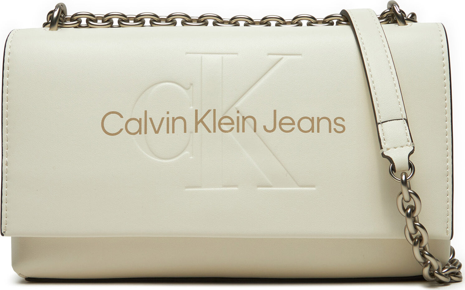 Kabelka Calvin Klein Jeans K60K612221 Écru