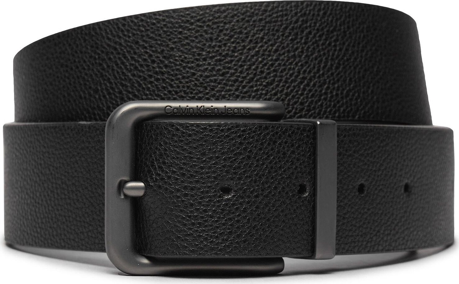 Pánský pásek Calvin Klein Jeans Classic R Lthr Belt Rev/Adj 40Mm K50K511419 Černá