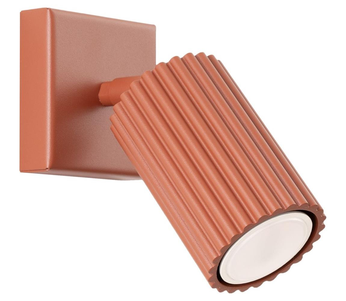 SL.1635 - Nástěnné bodové svítidlo KARBON 1xGU10/10W/230V červená