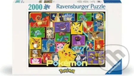 Puzzle Pokémon: Chyťte je všechny! 2000 dílků