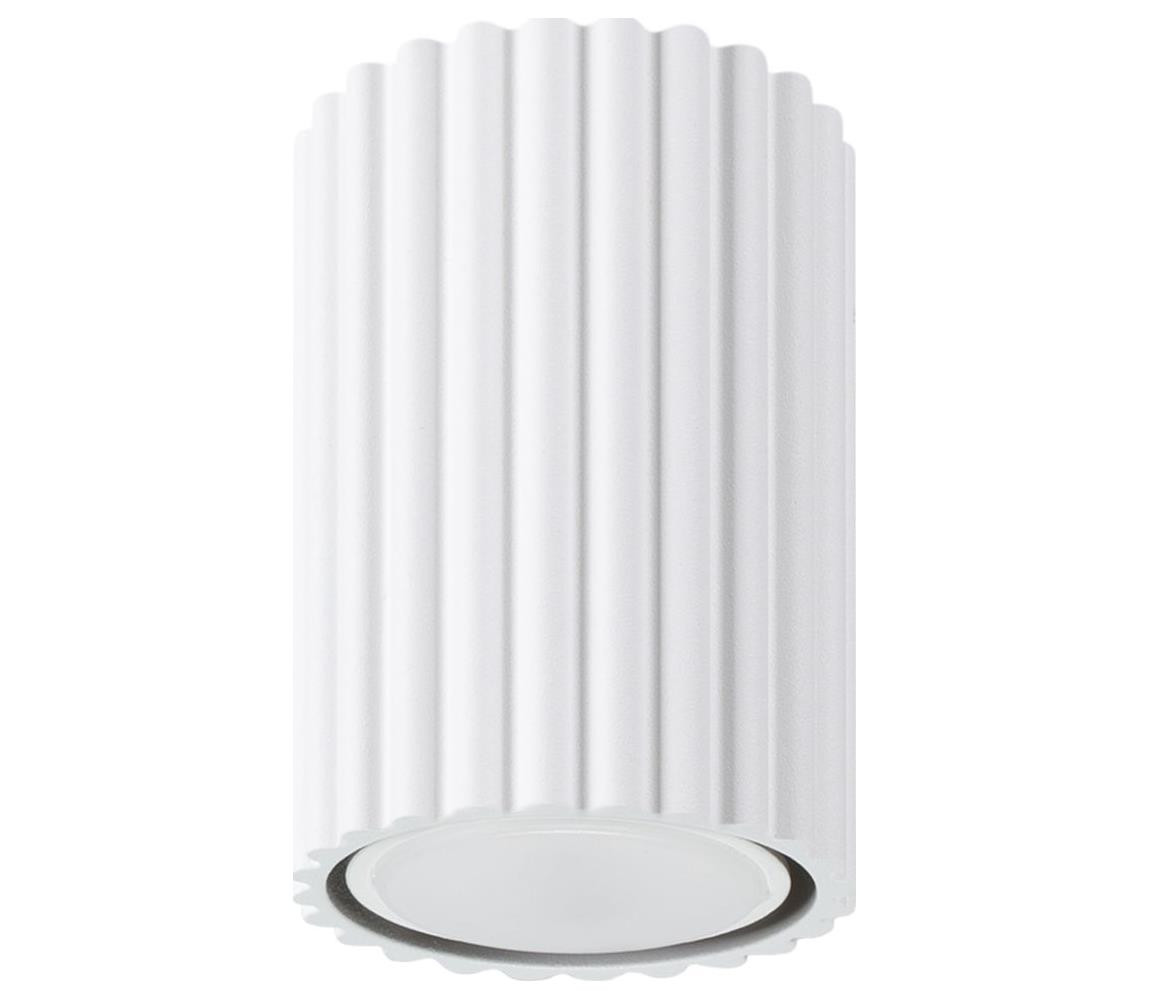 SL.1530 - Bodové svítidlo KARBON 1xGU10/10W/230V 10 cm bílá