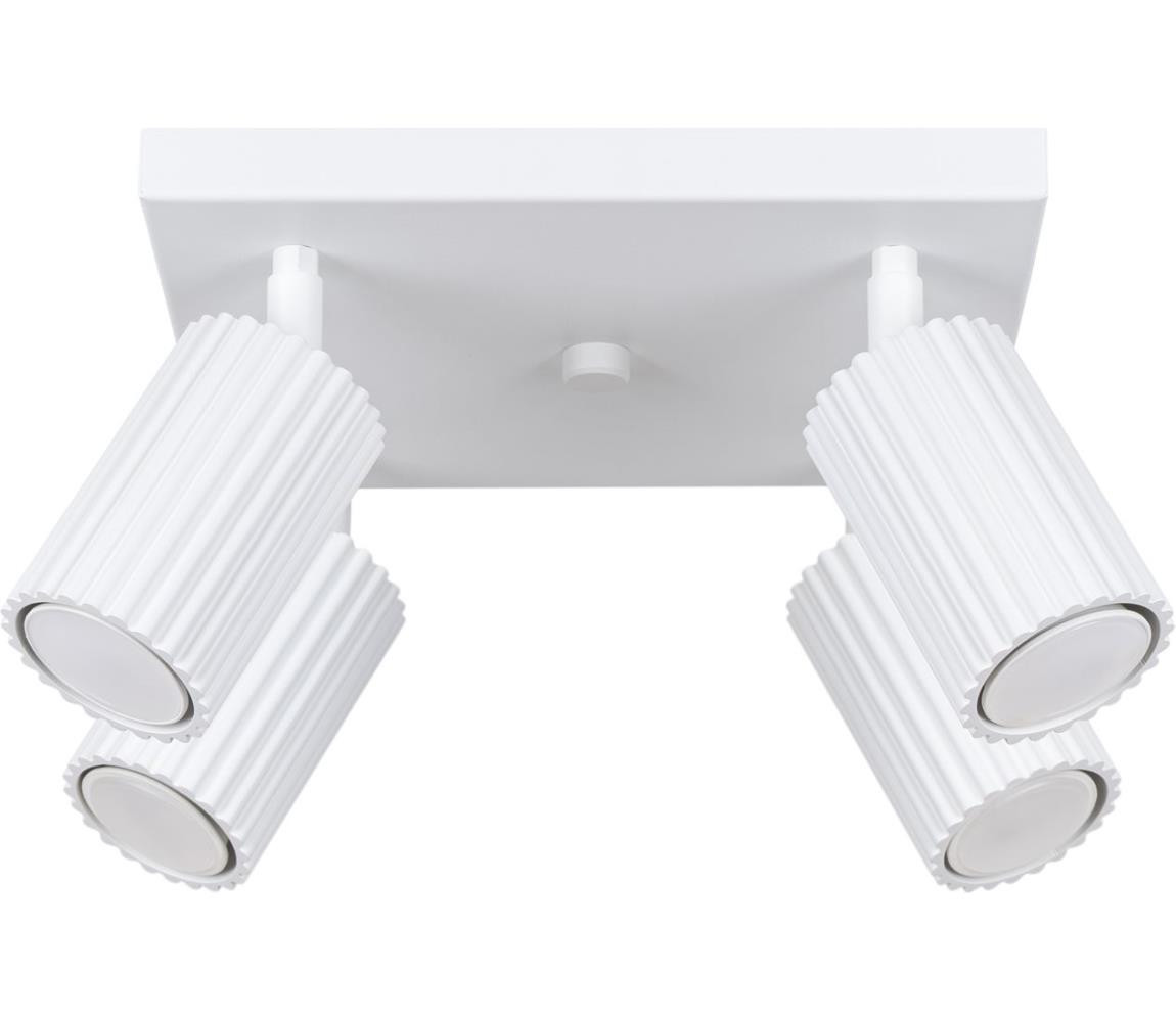 SL.1545 - Bodové svítidlo KARBON 4xGU10/10W/230V bílá