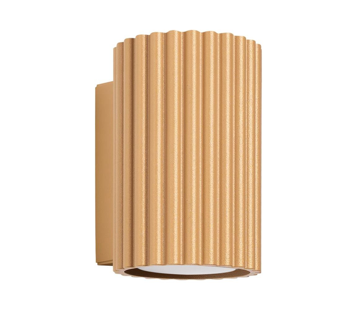 SL.1650 - Nástěnné svítidlo KARBON 1xGU10/10W/230V zlatá