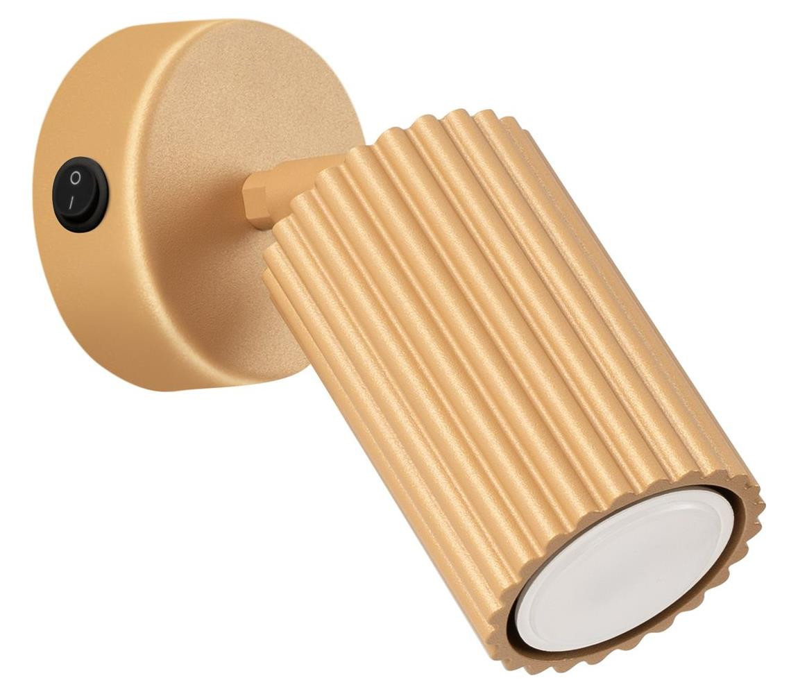 SL.1560 - Nástěnné bodové svítidlo KARBON 1xGU10/10W/230V zlatá