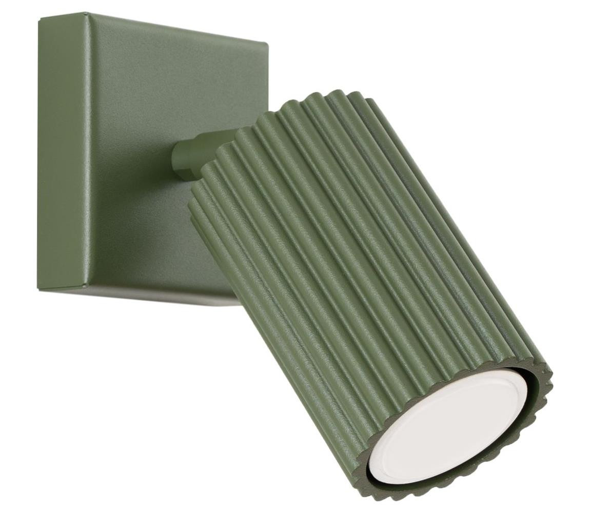 SL.1616 - Nástěnné bodové svítidlo KARBON 1xGU10/10W/230V zelená