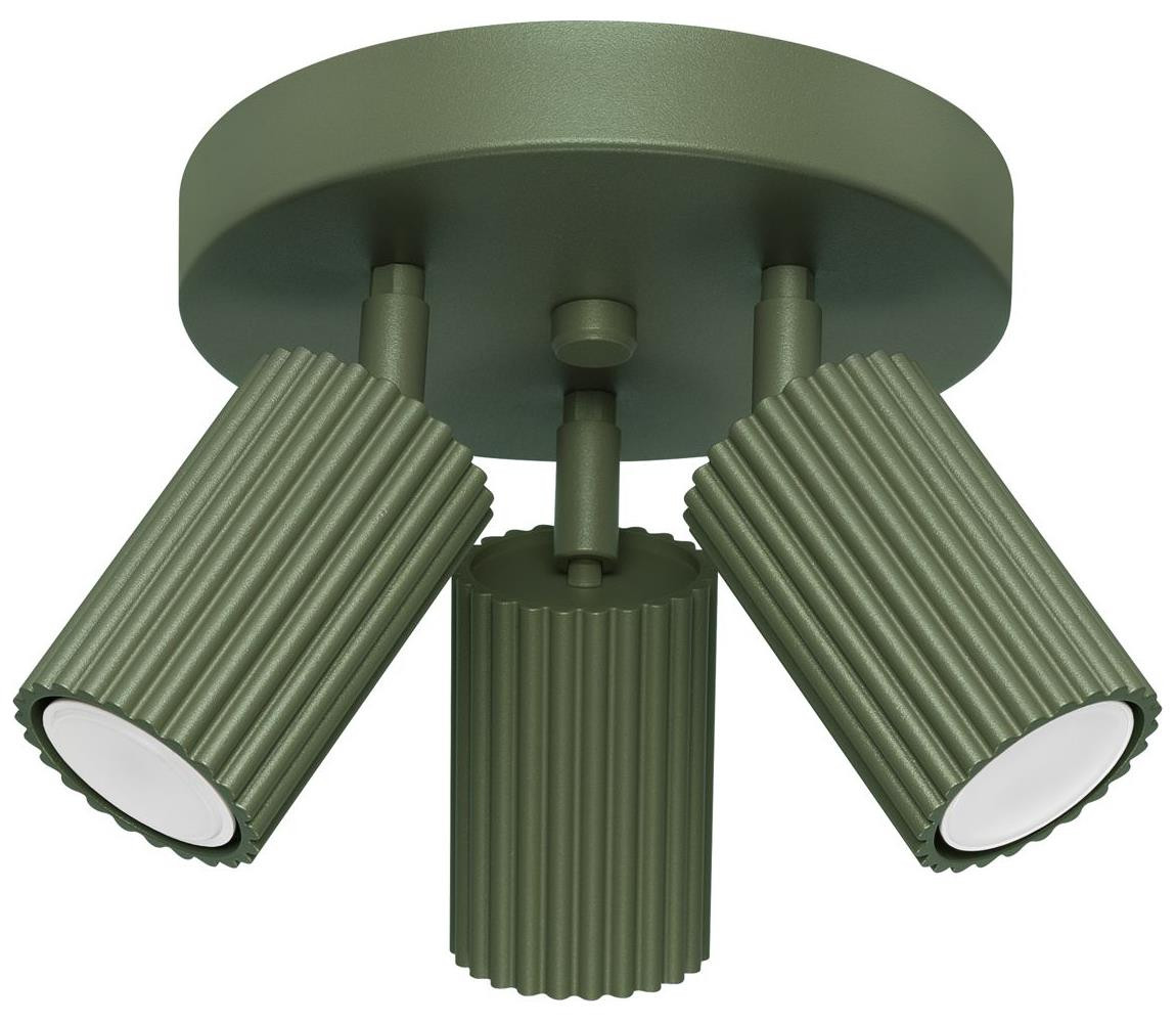 SL.1620 - Bodové svítidlo KARBON 3xGU10/10W/230V zelená