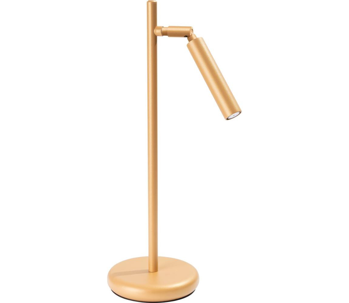 SL.1470 - Stolní lampa PASTELO 1xG9/8W/230V zlatá