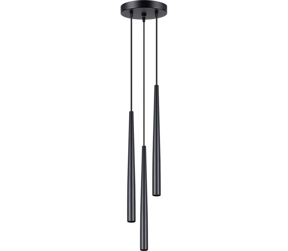 SL.1463 - Lustr na lanku BLISS 3xG9/8W/230V černá