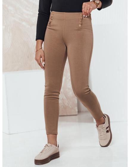 Dámské kalhoty MODSTORY camel Dstreet
