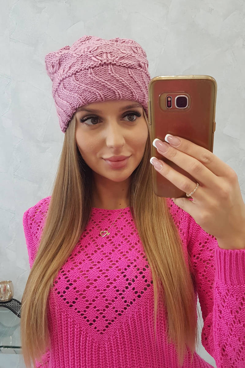 Dámská kšiltovka Dagmara K332 tmavě růžová